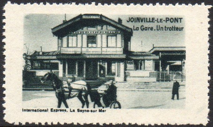 France : Joinville-le-Pont Gare : Vignette International Express